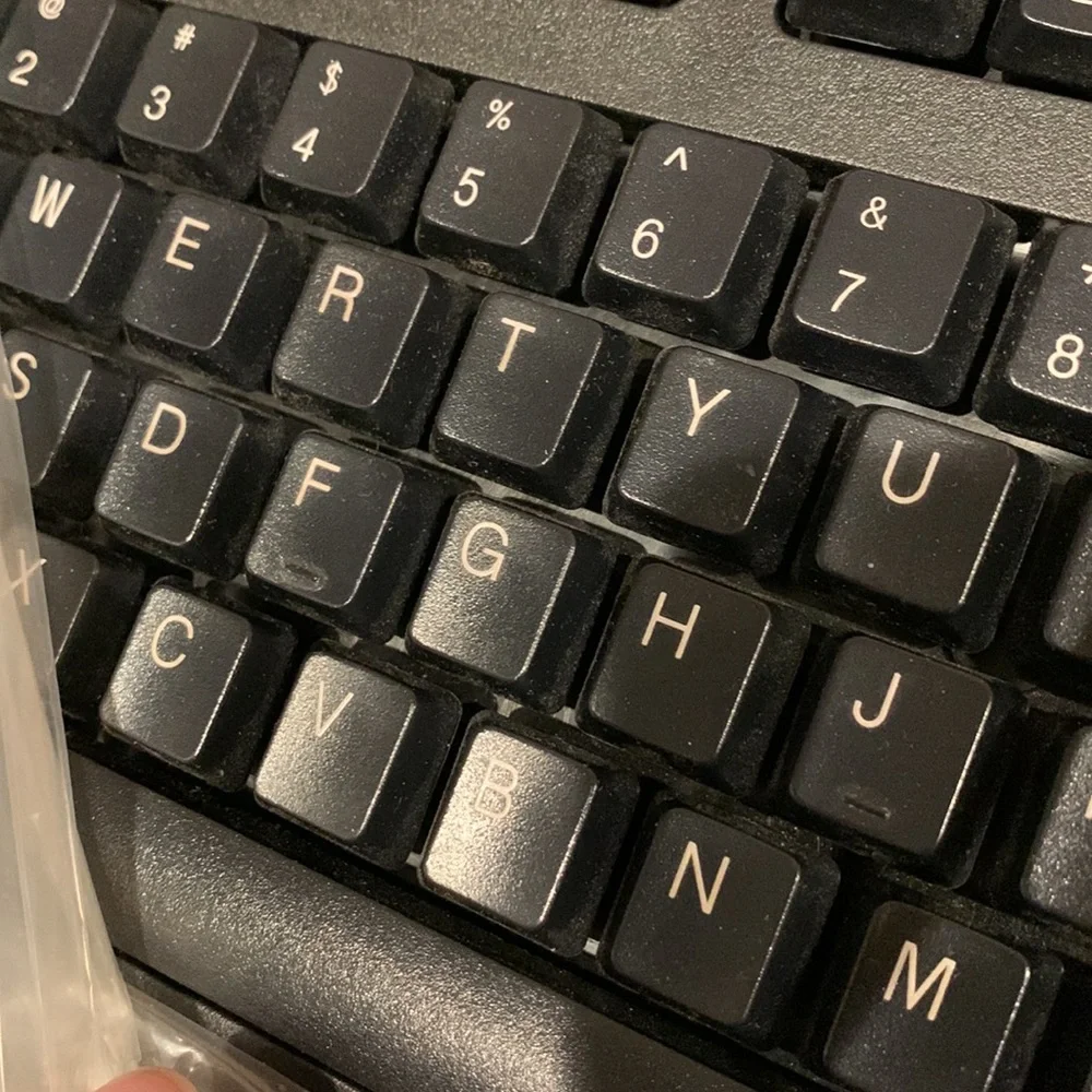 HP USB PC Keyboard, 672647-003, EUC